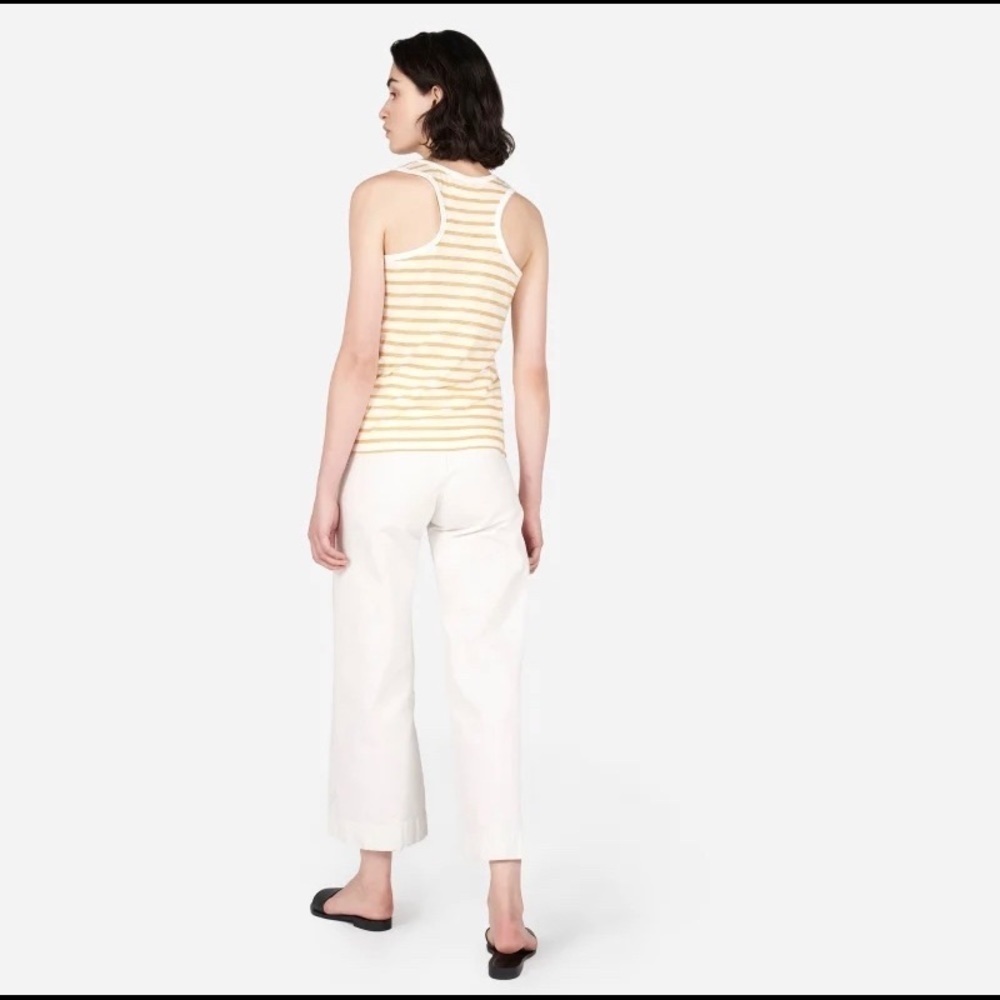 Everlane Striped Razorback tank - Picture 3 of 11